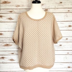 Lane Bryant cotton knit top 14/16